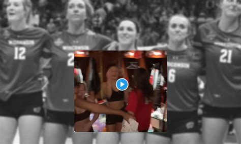 wisconsin volleyball celebration leaked|University of Wisconsin police launch investigation after private ...